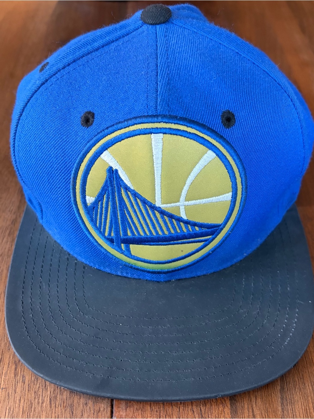 Mitchell & Ness Royal Golden State Warriors Snapback Hat